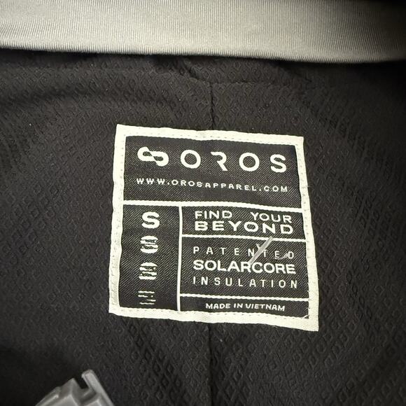 OROS Orion Carbon Hooded Parka Jacket Women Small Solarcore Insulation Ski Black - Picture 8 of 12